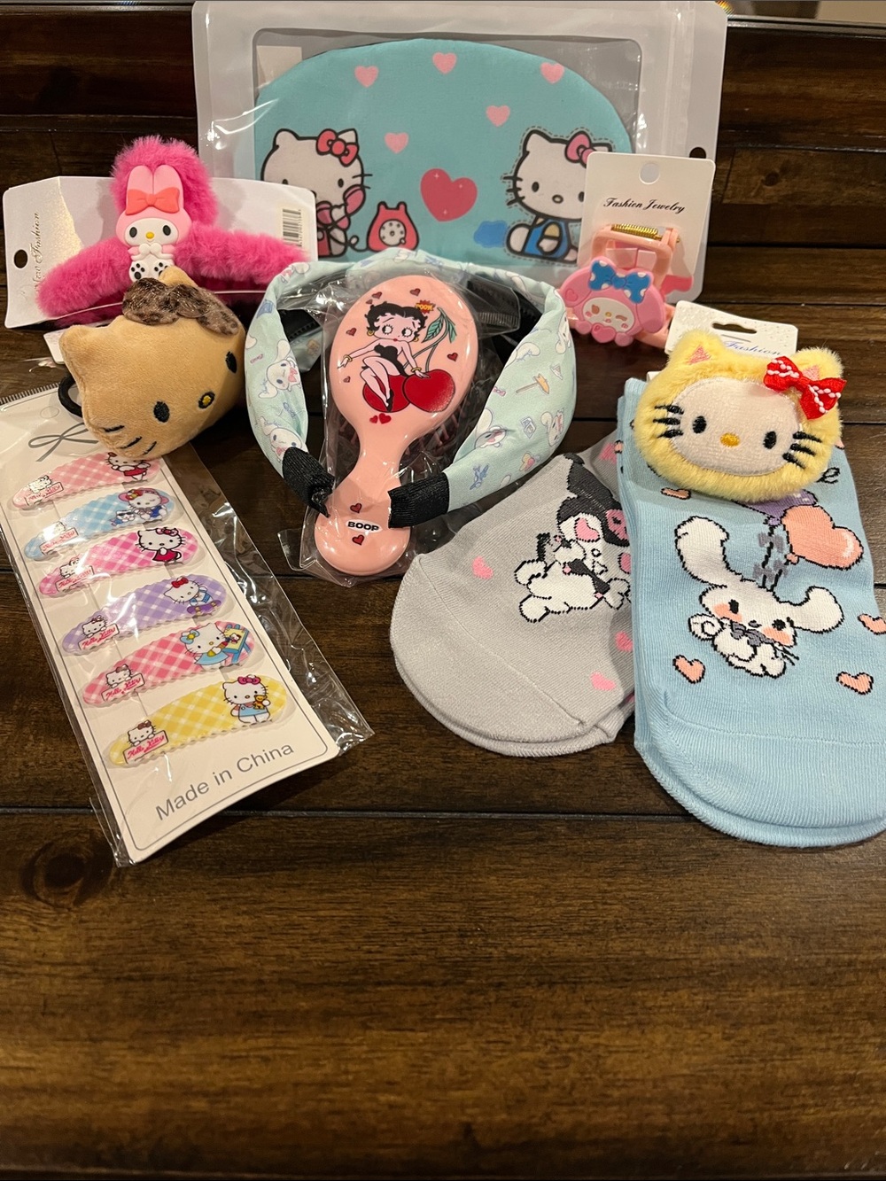 Kitty 10 Piece Bundle #14 Kids Hair Accessory Set